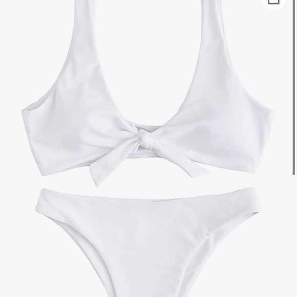 Other - Tie knot white bikini size small